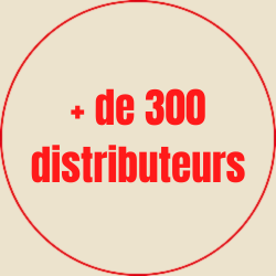 + de 300 distributeurs
